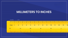 Snowfall Conversion 100 mm to Inches