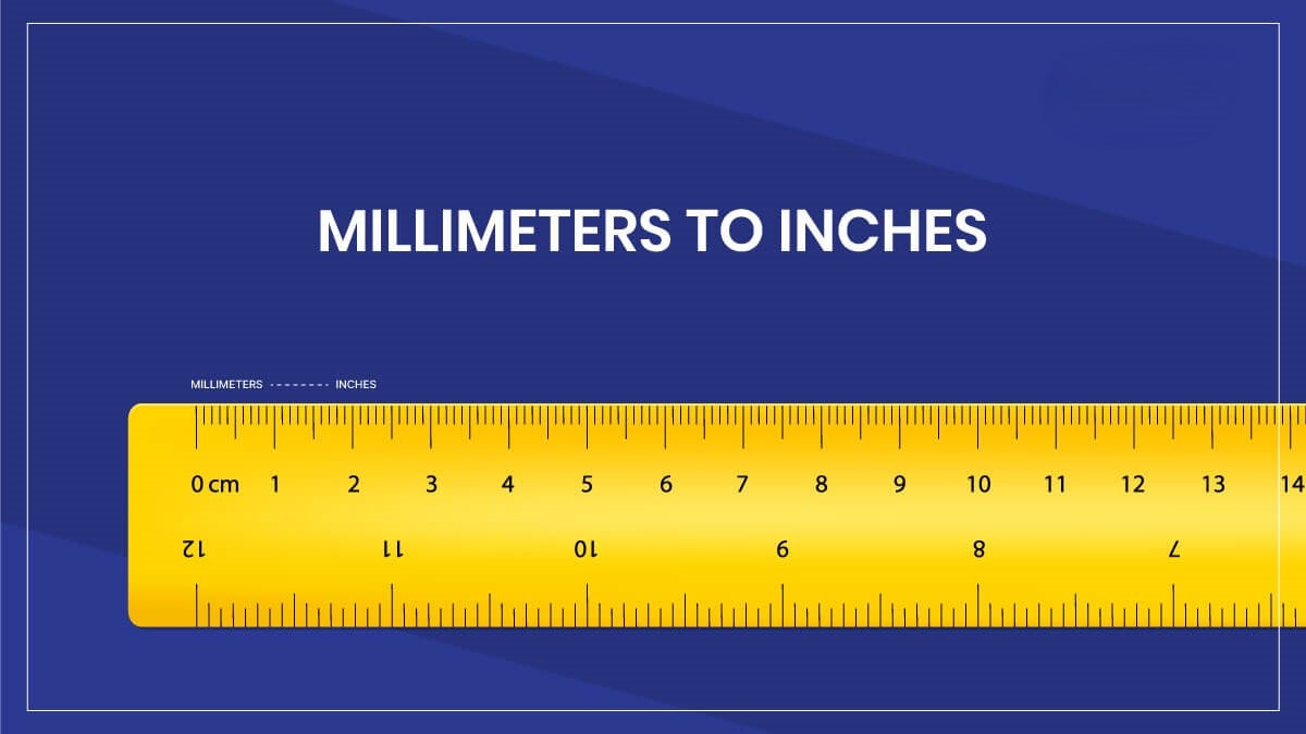Snowfall Conversion 100 mm to Inches