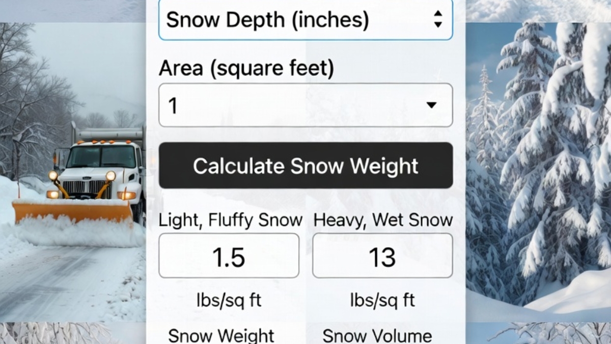 Snow Calculator